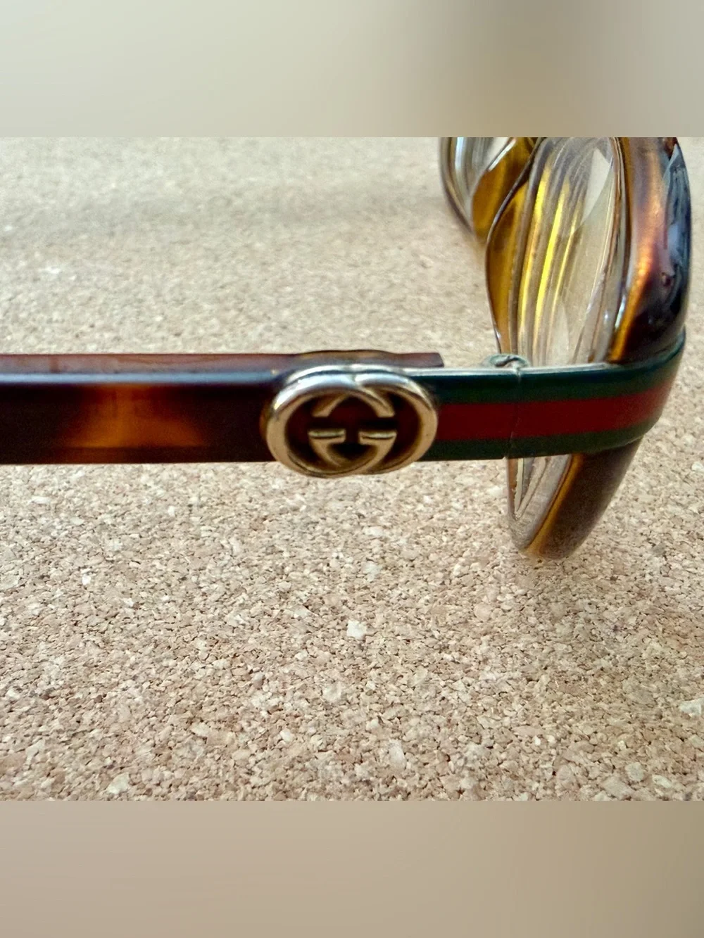 Gucci Tortoiseshell Brown Glasses, Pre-Owned, Great Condition, Made in Italy